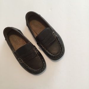 Freeman Boys Man Made Loafers Brown Size 8.5